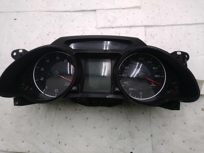 2008 AUDI A5 Speedometer Gauge OEM White 170k Miles Warranty NJ25-26554-675909