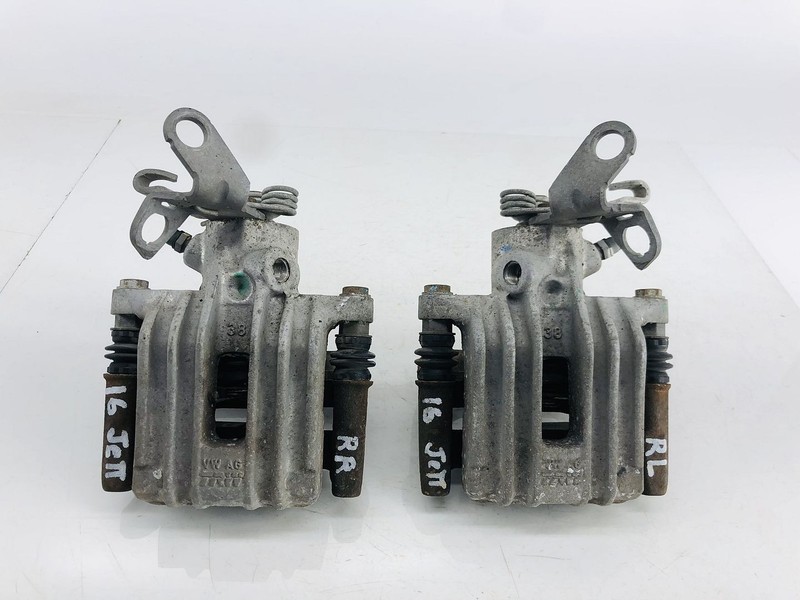 11-18 VOLKSWAGEN JETTA FWD REAR RIGHT & LEFT SIDE ABS BRAKE CALIPER SET OEM