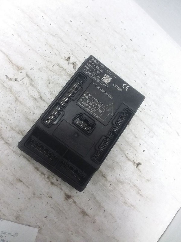 Body Control Module BCM Left Hand Dash EX Fits 19-20 CIVIC 38800-TBF-A21