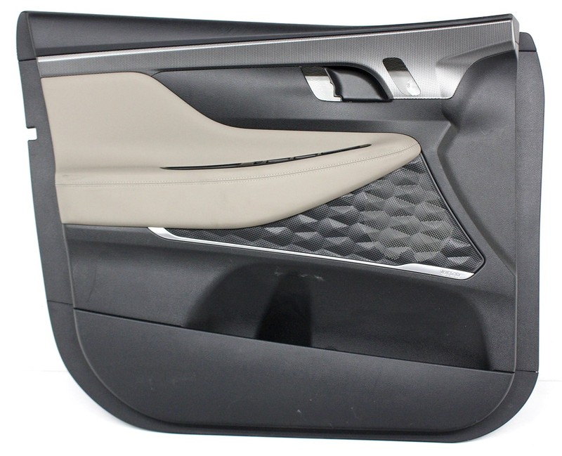 OEM Front Door Trim Panel For Hyundai Santa Fe Beige and Black 82307-S2110-UUE