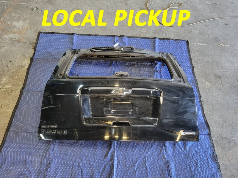 Used Oem Chevrolet Liftgate Tailgate Trunk Deck Lid Hatch for 2015-2020 Tahoe