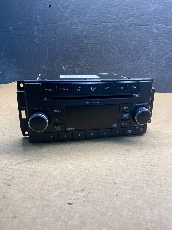 2007-2012 Chrysler Dodge Jeep Ram Radio CD MP3 AUX Receiver AD9889 DG