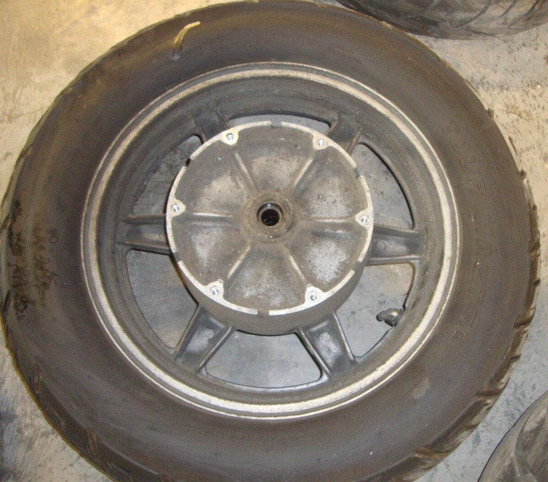 1991 Honda Goldwing GL1500 GL 1500 A Rear Back Rim Tire Wheel 160/80-16 16"#52