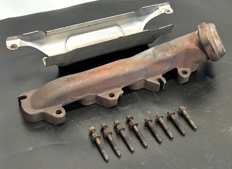 ✅ 2009-2024 RAM CLASSIC 1500 2500 3500 OEM EXHAUST MANIFOLD LEFT SIDE w/ BOLTS