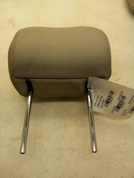2007 LEXUS RX350 DRIVER SIDE FRONT BEIGE LEATHER HEADREST ASSEMBLY
