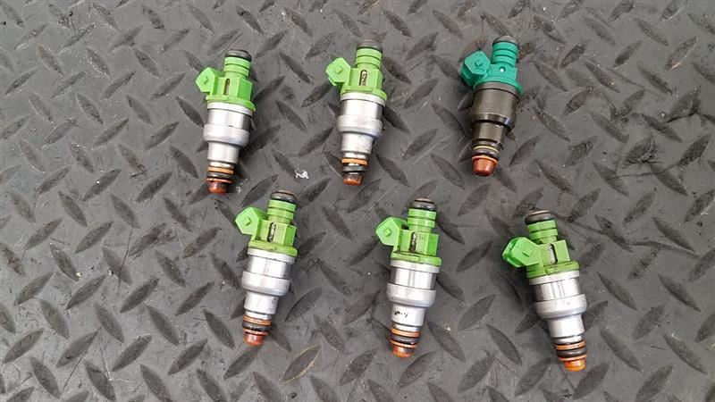 98-00 Ford Ranger 3.0L Fuel Injectors W/ Rail Assembly 6-183 OEM F87E-9F593-B2A
