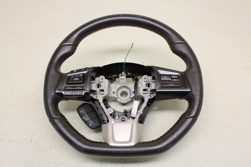 Subaru WRX STI Black Steering Wheel Manual Transmission Genuine Oem 2015-2017