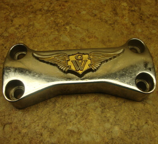 1980 Honda Goldwing GL1100 GL 1100 Gold Wing Handlebar Mount Clamp Bracket Bar