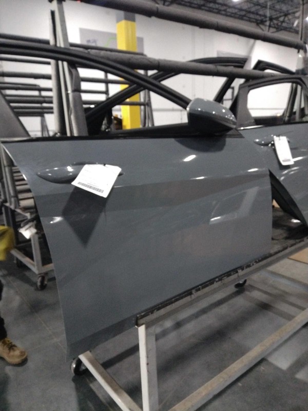 2022 Hyundai Elantra Right Door Grey 4DR Sedan Used Good Condition 736645