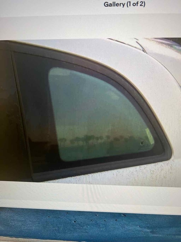 Quarter Glass/window FIAT 500 Left 12 13 14 15 16 17