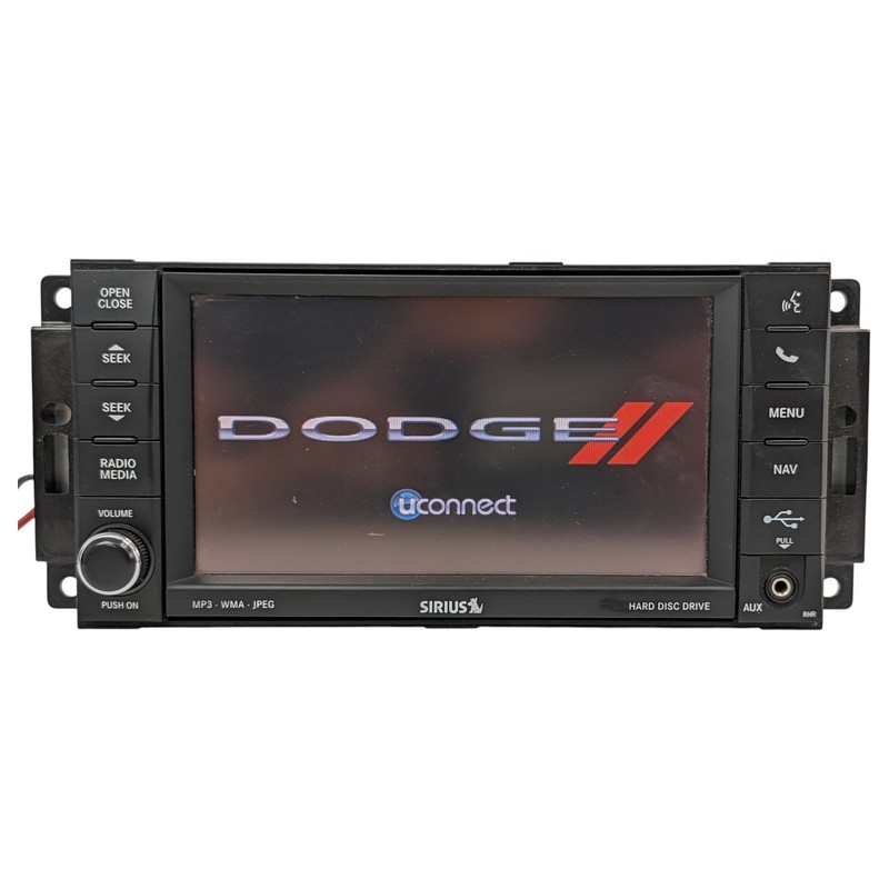 11-13 Dodge Avenger CD Player Navigation Radio w/ Display Screen RHR OEM