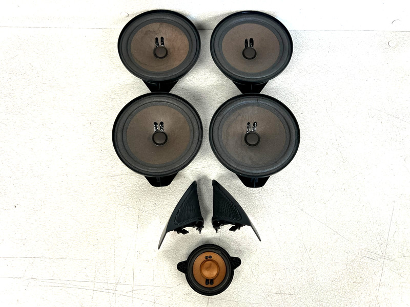 ⭐14-19 MERCEDES-BENZ CLA250 FRONT/REAR DOOR SPEAKER & TWEETER SET OEM LOT2745
