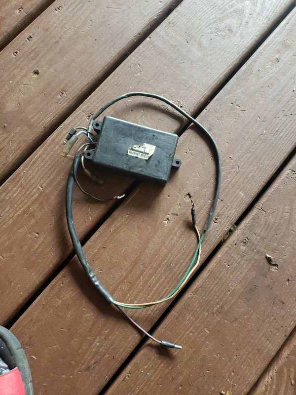 1992 MERCURY 150HP OIL WARNING MODULE ASSEMBLY