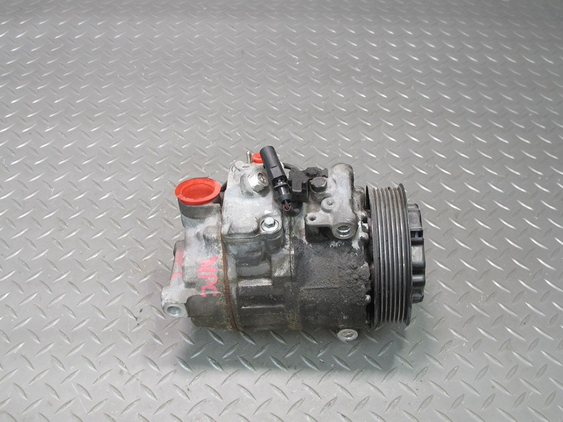 2011-2014 PORSCHE CAYENNE S 958 4.8L ENGINE A/C AIR CONDITIONING COMPRESSOR
