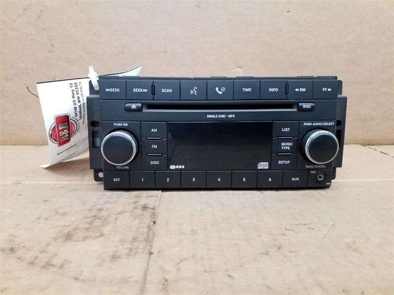 Audio Equipment Radio Receiver Radio AM-FM-CD-MP3 ID RES Fits 08 CARAVAN 242814