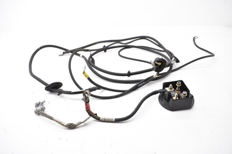 1999 JAGUAR XK8 4.0L CONVERTIBLE BATTERY CABLES AND TERMINAL POSITIVE NEGATIVE