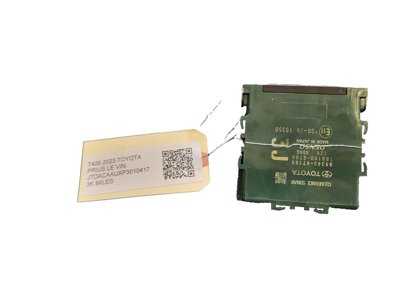 Used Oem Toyota Clearance Sonar Control Module Unit for 2023-2024 Prius 2.0L FWD