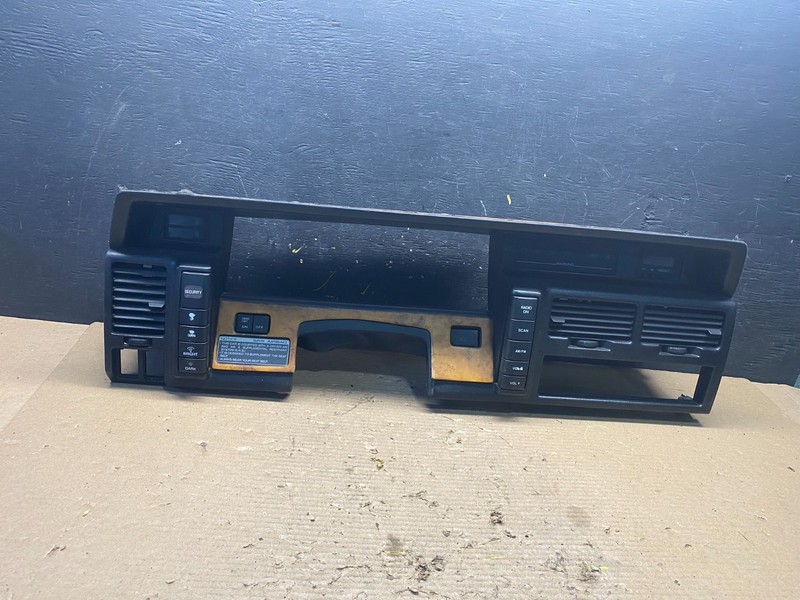 1991 - 1992Infiniti M30 Instrument Speedometer Cluster Bezel Trim OEM S8961 DG