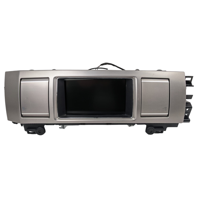 09-11 Jaguar XF Dash Radio Information Display Screen CENTER AIR VENTS BEZEL*