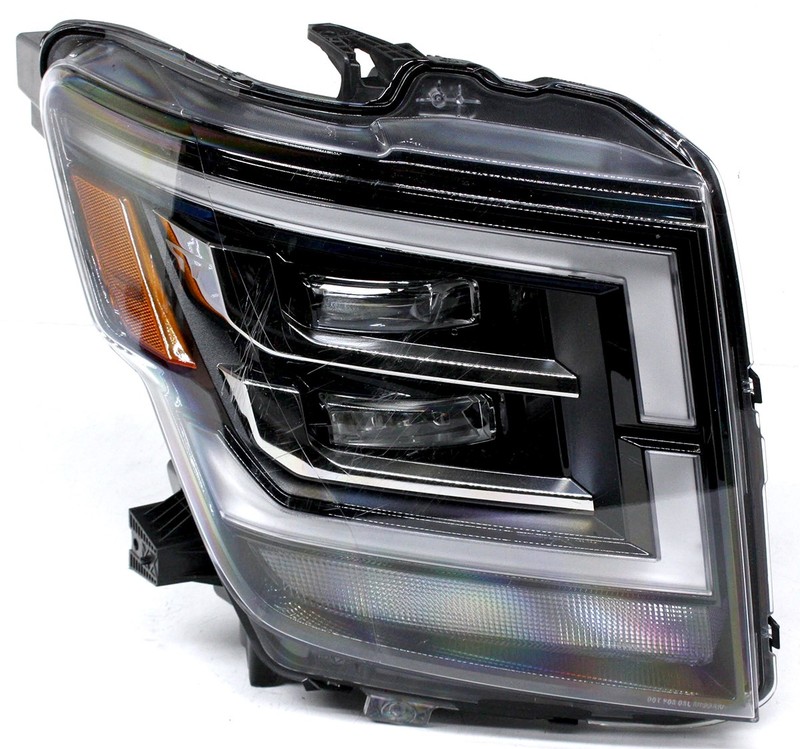 OEM Right Passenger Side LED Headlamp For Nissan Titan 26010-9FV0B, Missing Tab