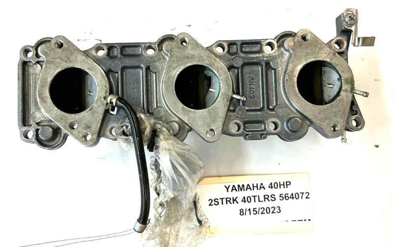 Yamaha Outboard 40 50 HP Intake Manifold & Reeds 6H4-13641-12-94