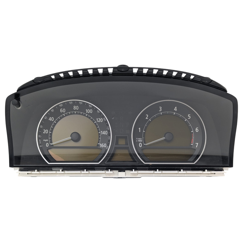 02-08 BMW E65 E66 745i Instrument Cluster Speedometer Odometer 62119140814 OEM