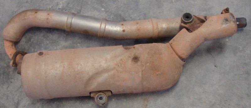 2002 Suzuki Eiger 400 4x4 Quad Runner Exhaust Pipe Muffler Header Silencer 2003