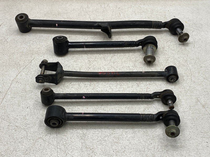 2006-2008 MAZDA MIATA MX-5 REAR LEFT DRIVER SIDE CONTROL ARM SET 5 OEM LOT 803