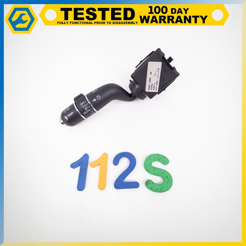 10-19 JAGUAR XJ HEADLIGHT TURN DIRECTION INDICATOR CONTROL SWITCH OEM