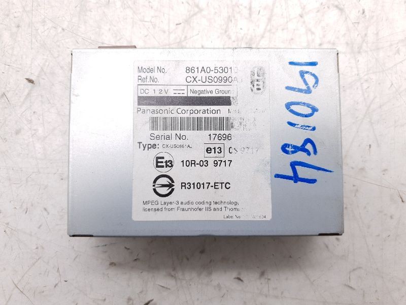 2010 LEXUS IS350 3.5L 2WD AT CHASSIS ECM MULTIMEDIA INTERFACE CONTROL MODULE