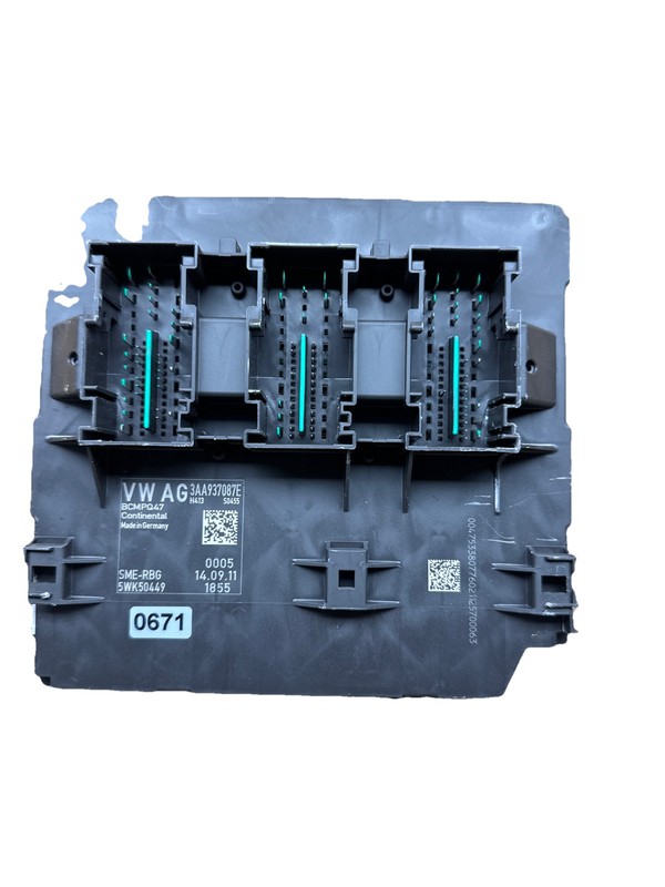 ✅ 12 VOLKSWAGEN VW CC Chassis Brain Box Multiplex Network 3AA937087E OEM ✅