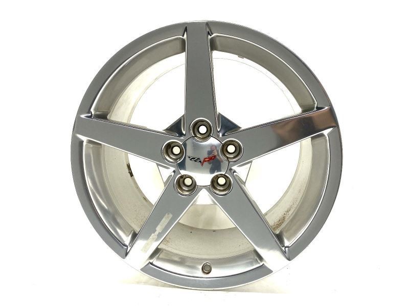 Rear Wheel Rim 19x10 Polished 5 Spoke Fits 2005-2007 Chevrolet Corvette 27360
