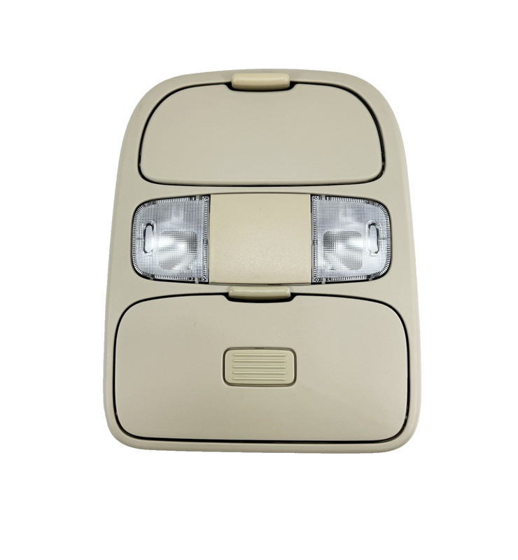 2004-2010 Toyota Sienna Overhead Console W/ Dome Map Light & Storage OEM BEIGE
