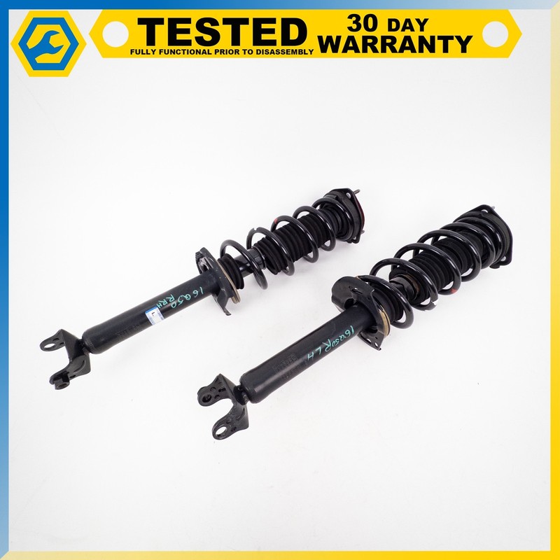14-24 INFINITI Q50 RWD REAR RIGHT LEFT SHOCK ABSORBER STRUT COIL SPRING SET OEM