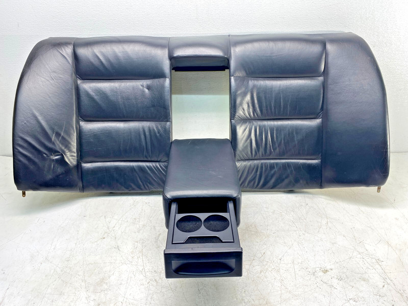 91-98 BMW E36 325 328 M3 SEDAN Rear Upper Backrest Seat Nappa Leather Black OEM✅