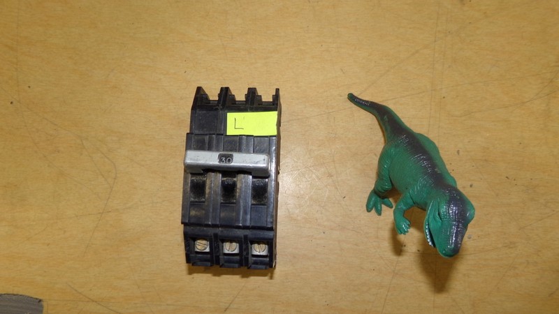 Zinsco 30A 3-Pole Circuit Breaker Q-24 *FREE SHIPPING*