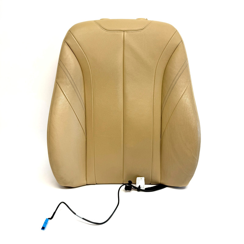 📌 2012-2019 BMW 328I F30 FRONT LEFT DRIVER SIDE SEAT UPPER CUSHION BEIGE OEM