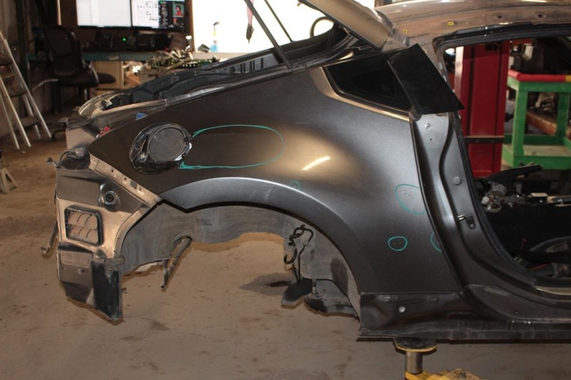 09-20 Nissan 370Z Coupe Passenger Right Rear Quarter Panel