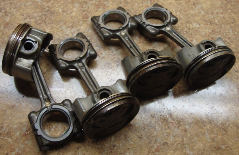 2006 Yamaha FZ6 FZ 6 FZ6-C F Z 6 600 S Engine Motor Pistons Connecting Rods 06