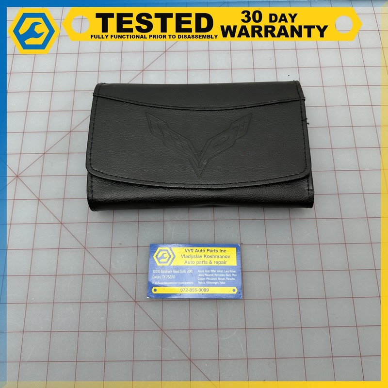 2016 Chevy Corvette C7 OWNERS MANUAL USERS GUIDE HANDBOOK W/ CASE OEM