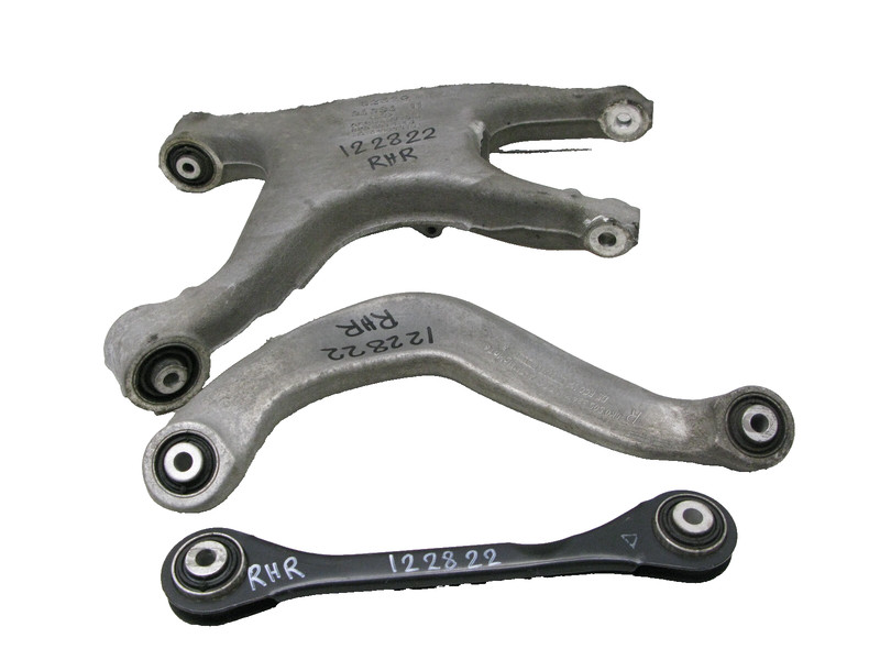 08-16 AUDI B8 A4 S4 SEDAN REAR RIGHT PASSENGER SUSPENSION CONTROL ARM OEM SET 12