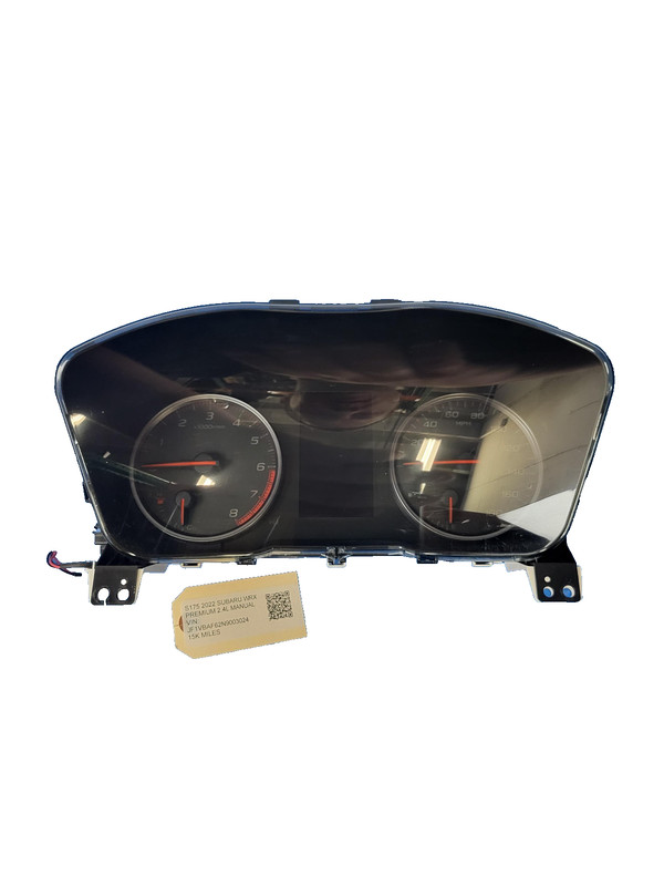 Used Oem Subaru Instrument Dash Panel Speedometer Cluster 15k Miles 2022 WRX