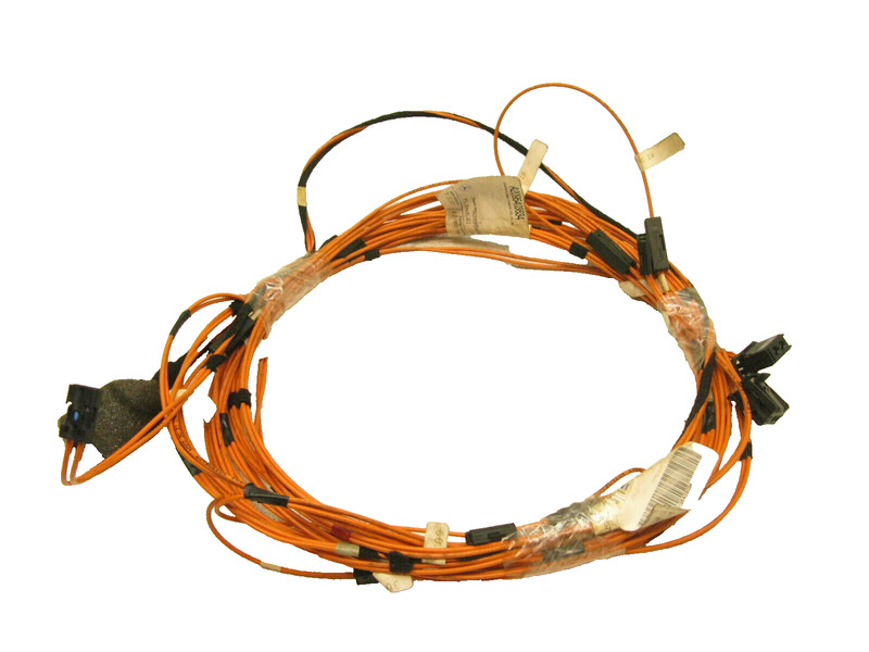 05-09 MERCEDES W209 CLK500 CLK320 FIBER OPTIC HEAD UNIT RADIO CD CABLE PLUG 0417