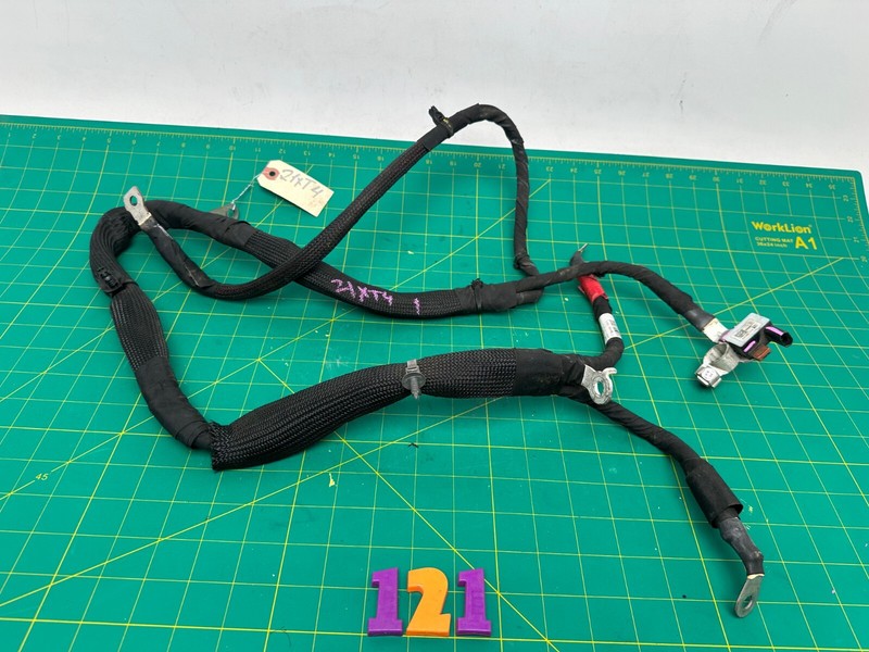 20-23 Cadillac XT4 - BATTERY POSITIVE & NEGATIVE CABLE WIRE WIRING HARNESS OEM