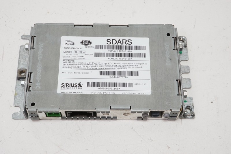 LAND ROVER Sirius Satellite Module Radio Tuner Control Unit OEM 2013 - 2016