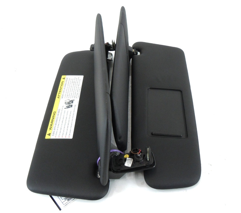 2011-2014 Porsche Cayenne Sun Shade Visor Pair Left Right Illuminated OEM