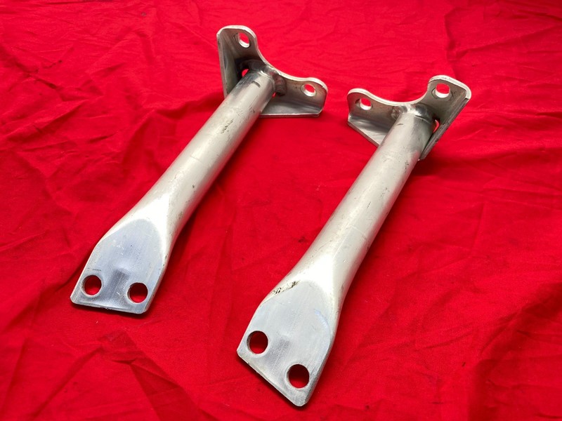 02-05 Porsche Carrera 911 996 Convertible Right & Left Roll Bar Bracket Set OEM✅