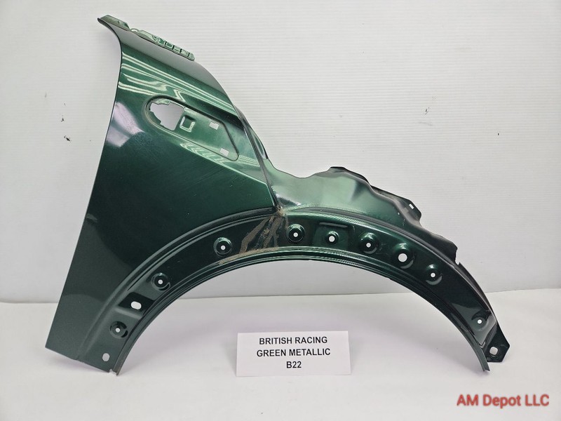 2013 Mini Cooper S R55 R56 R57 R58 Front Right Passenger Fender British Green