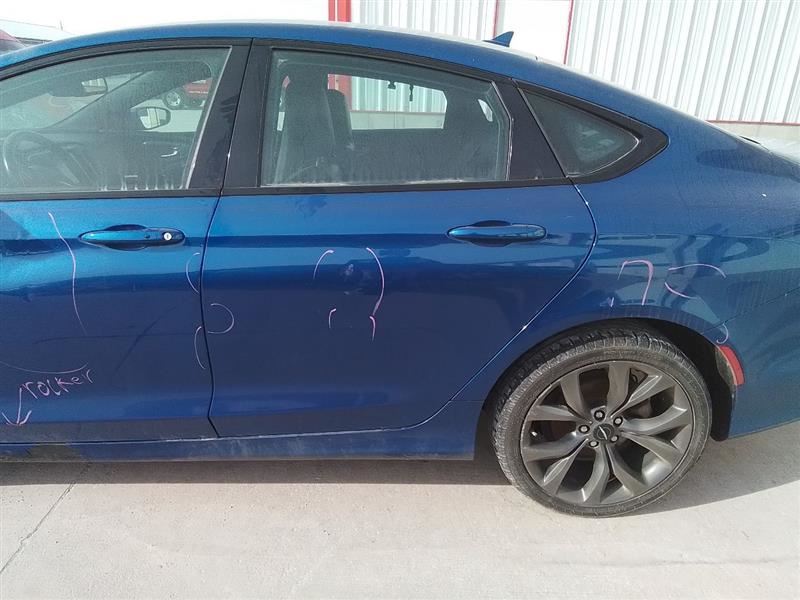 Driver Rear Side Door Sedan Electric Fits 15-17 200 3376509