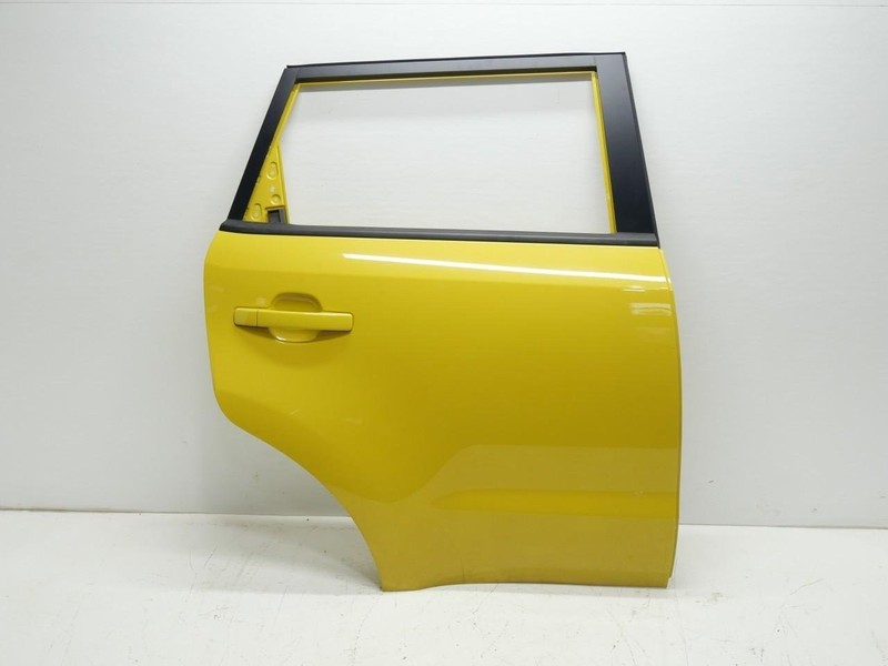 14-19 Kia Soul Rear Right RH Passenger Side Exterior Door Shell Panel OEM YELLOW